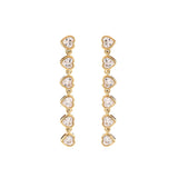 DIAMOND HEART EARRINGS