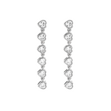 DIAMOND HEART EARRINGS