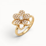 BAGUE FLEUR