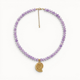 COLLIER PURPLE SHELL