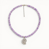 COLLIER PURPLE SHELL
