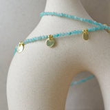 COLLIER AMAZONITE - Khloe