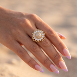 BAGUE TOURNESOL