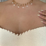 COLLIER PLUIE DE CRISTAL - Khloe