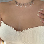 COLLIER PLUIE DE CRISTAL - Khloe