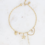 CHEVILLERE COQUILLAGE