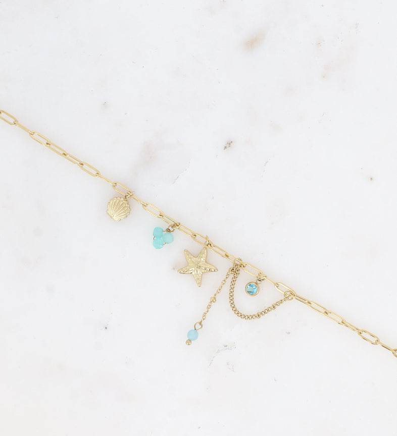 CHEVILLERE COQUILLAGE