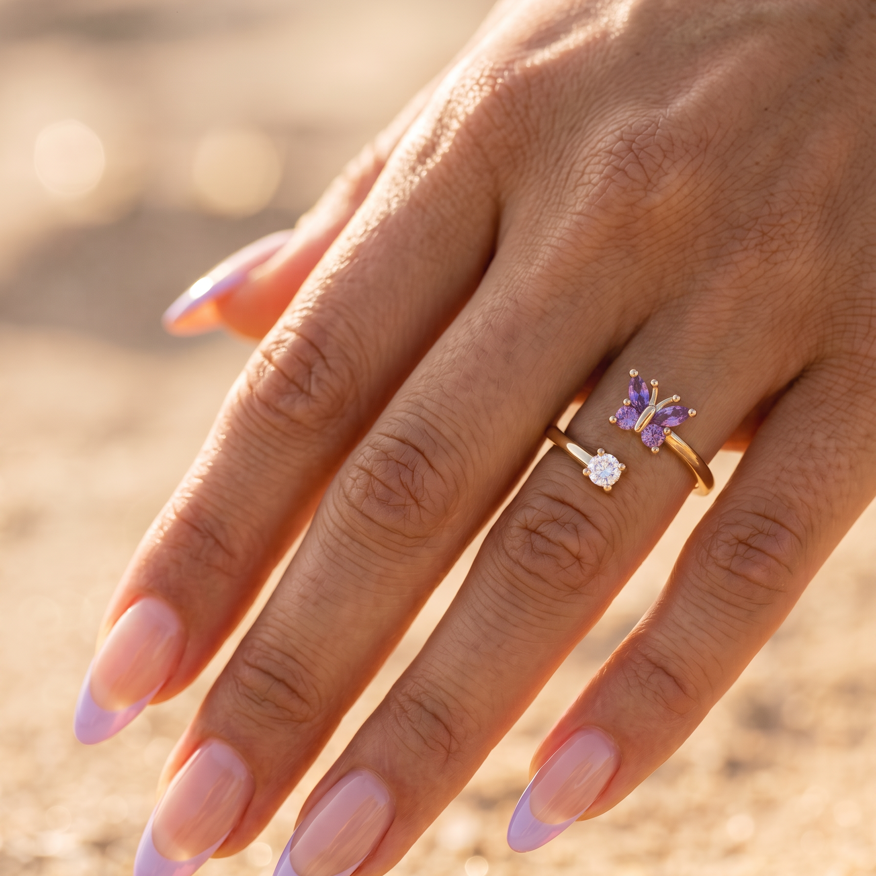 BAGUE BUTTERFLY