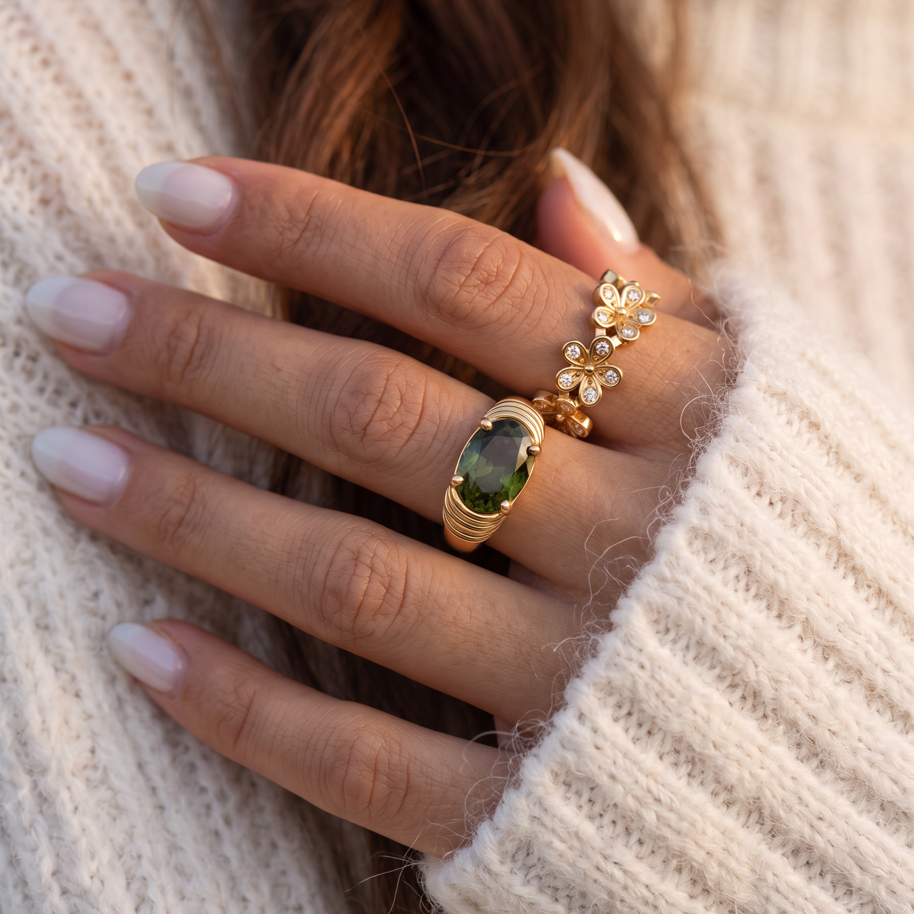 BAGUE SWEET GREEN