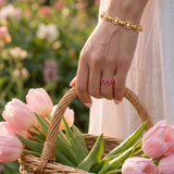 BAGUE ROSA