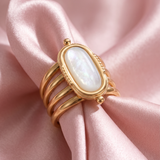 BAGUE NACRE